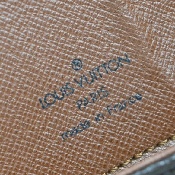 LOUIS VUITTON Saint Cloud GM Shoulder Bag Monogram Leather Brown M51242 30EF901 - Picture 10 of 15